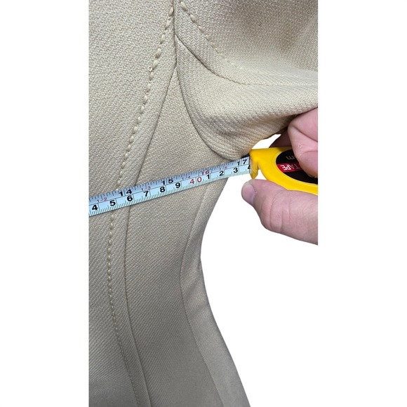 Kate Spade Briella Wool Blend Belted Coat Faux Fur Collar Leopard Lined Winter - Picture 9 of 11